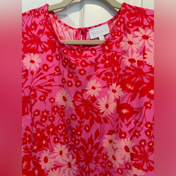 Lover Girl Flouncy Flare Mini Dress Sugar lips large new with tags - Picture 10 of 15